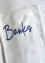 Signature Knitted Blanket - Milk