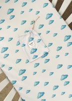Clouds - Fitted Cot Sheet