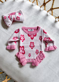 Knitted Frill Bodysuit -
