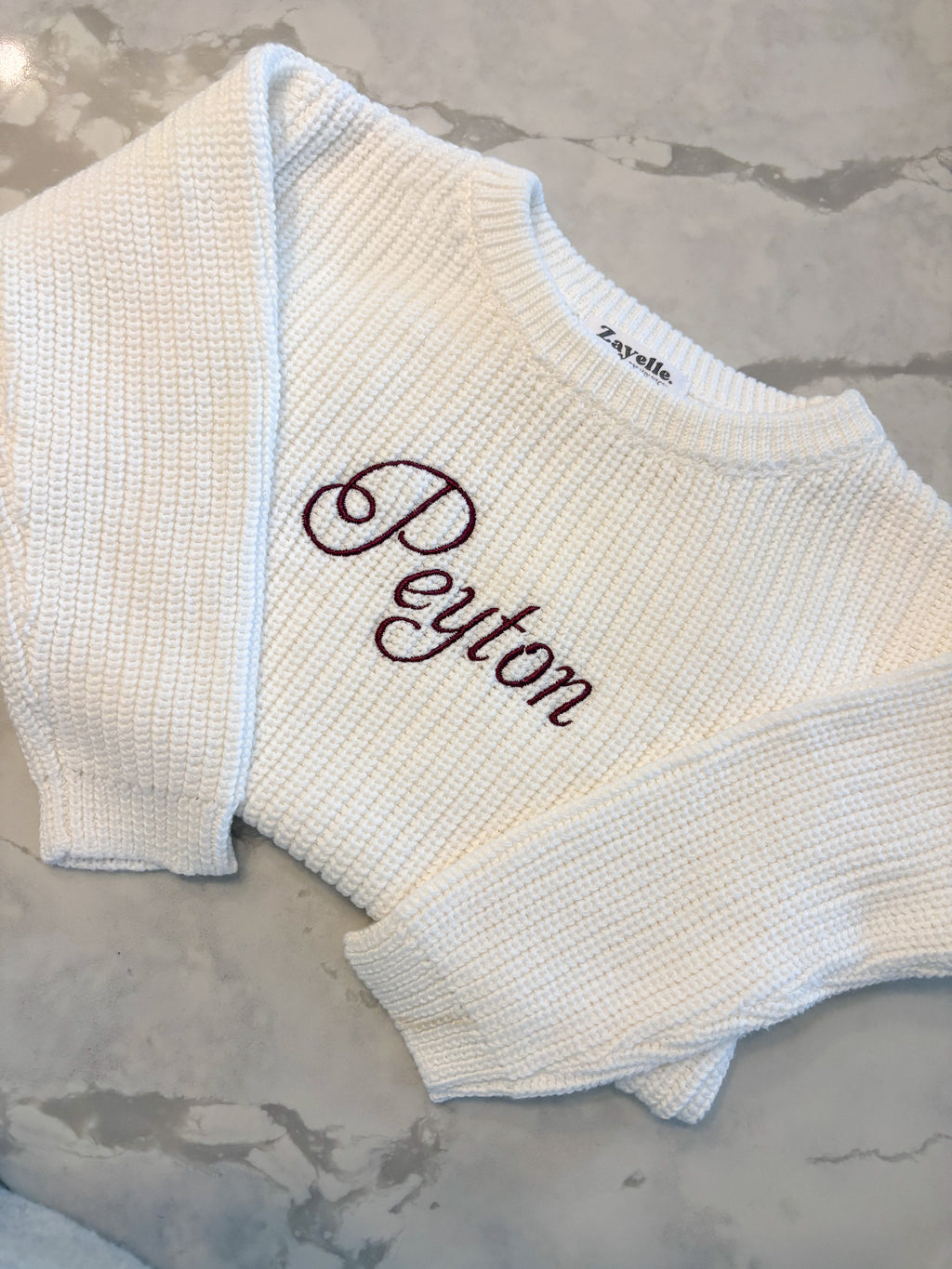 Knitted Bodysuit - Milk