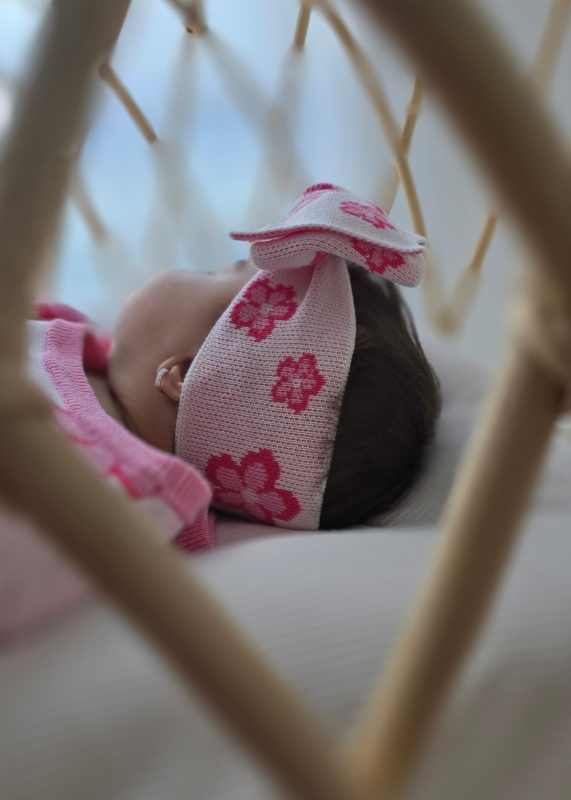 Knitted Headband - Floral