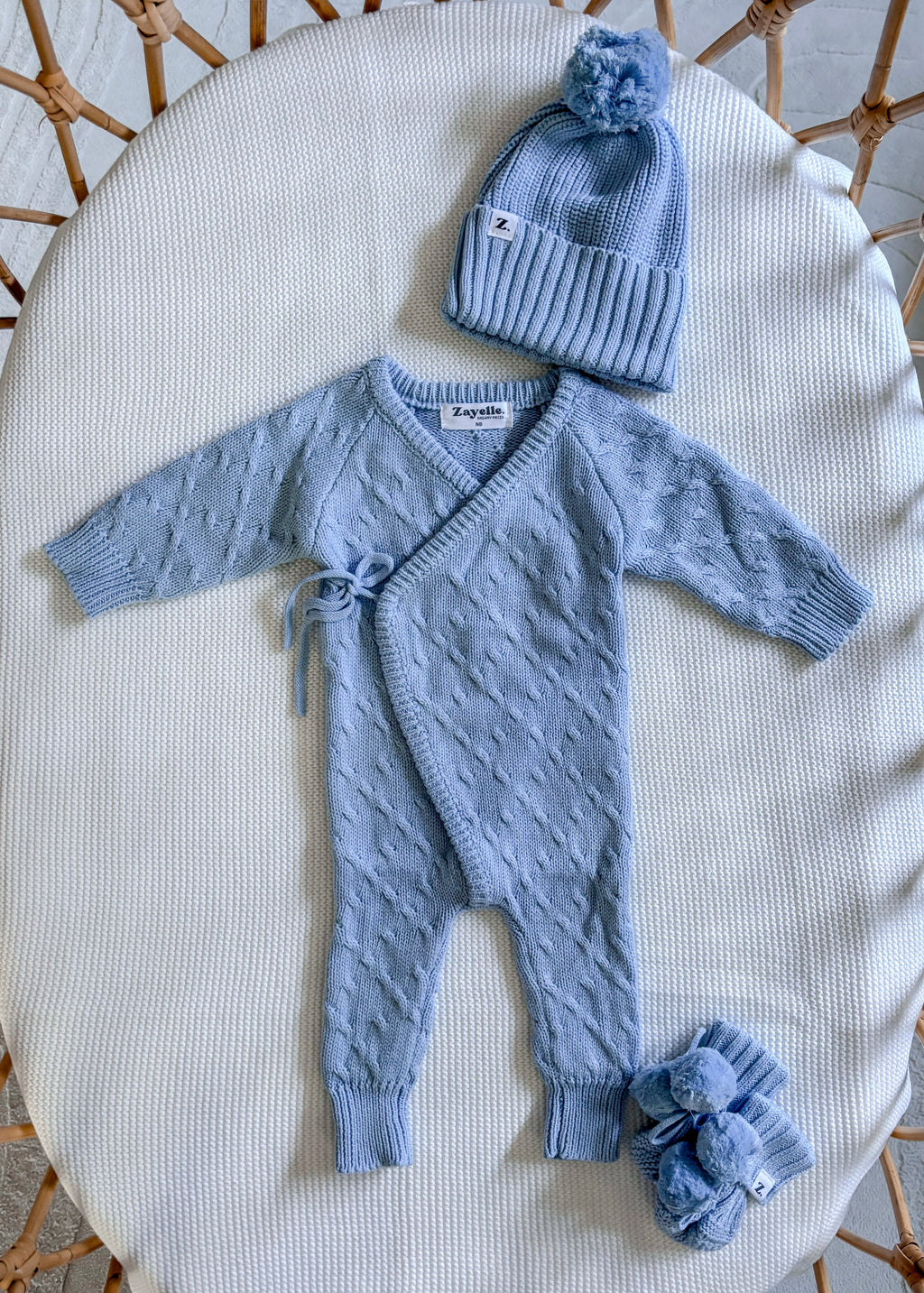 Kimono Romper - Blue