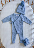 Kimono Romper - Blue