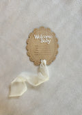 Announcement Plaque - Unisex