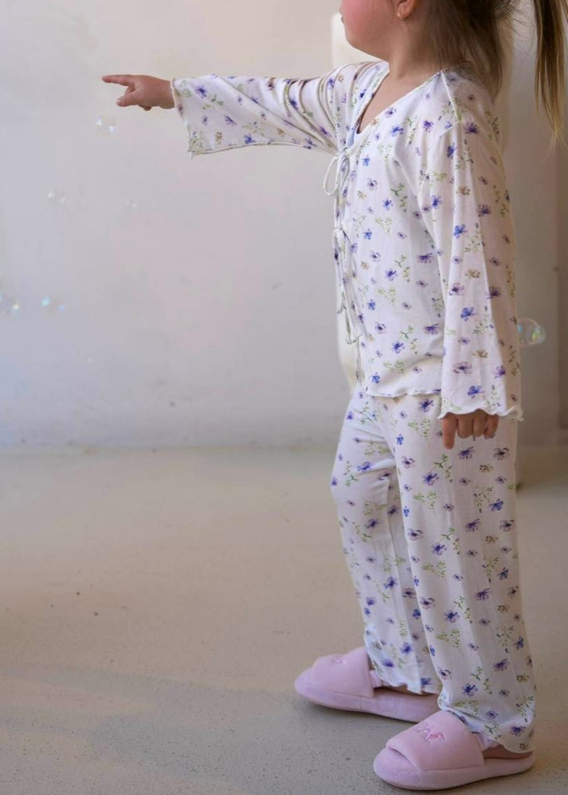 Floral - PJ Set Kids
