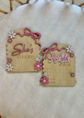 Announcement Plaque Double Sided