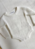 Knitted Bodysuit - Milk