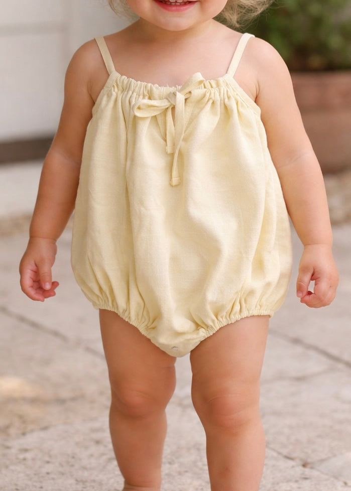 Sabrina Romper - Yellow