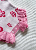 Knitted Frill Bodysuit -