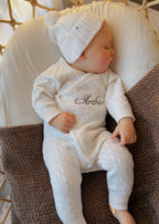 Kimono Romper - Milk