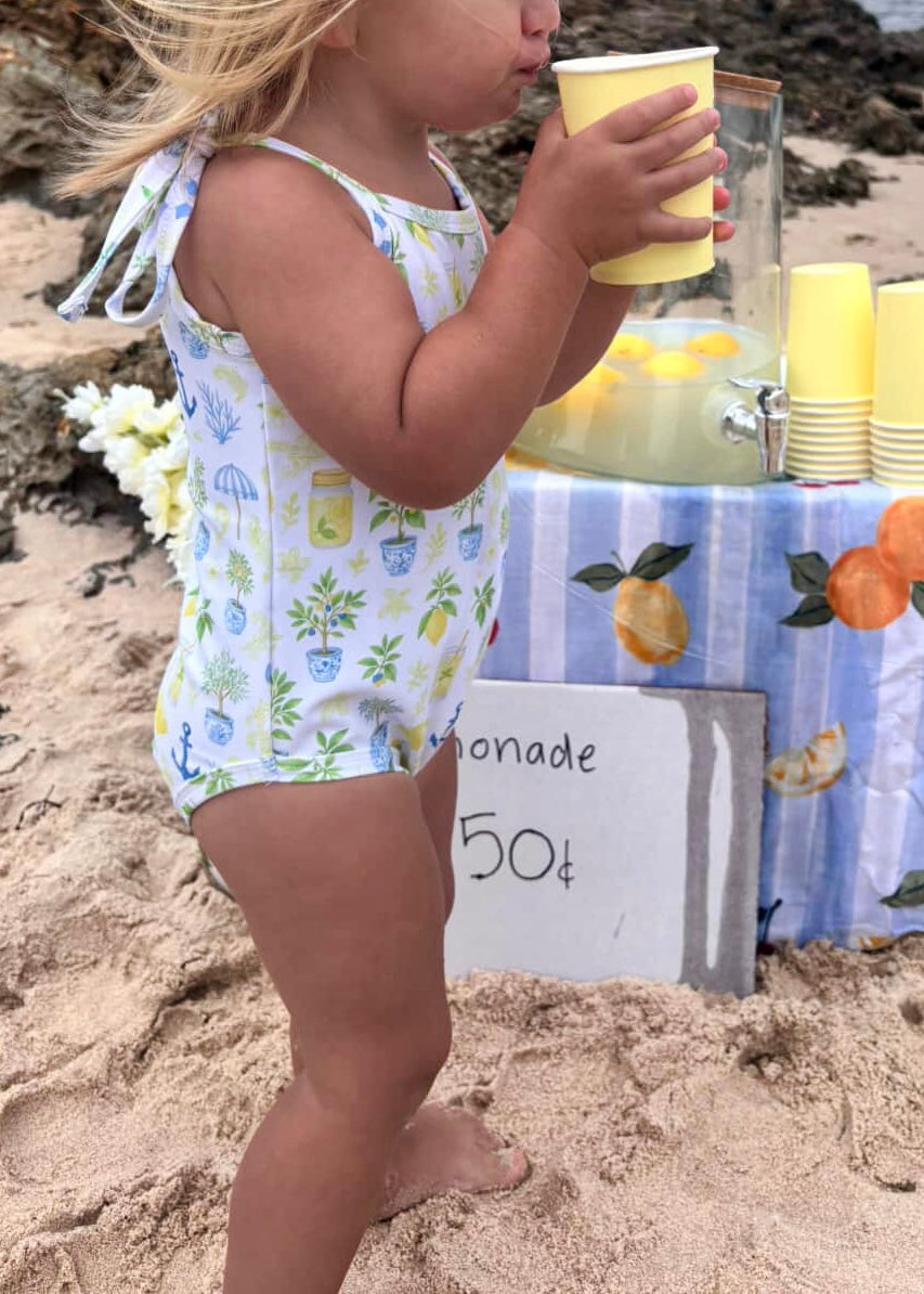 Lemonade - Shoulder Strap Swimsuit