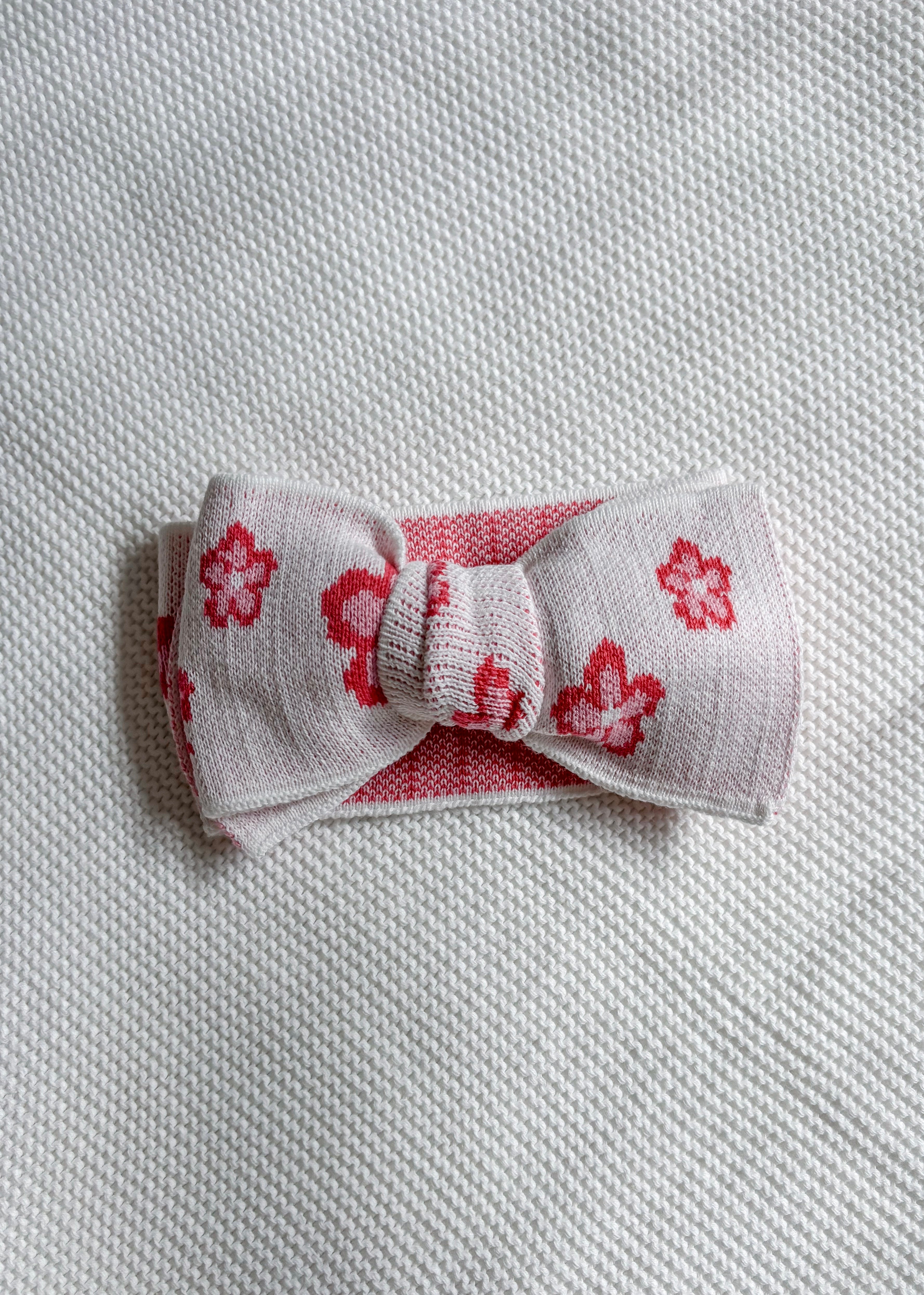 Knitted Headband - Floral