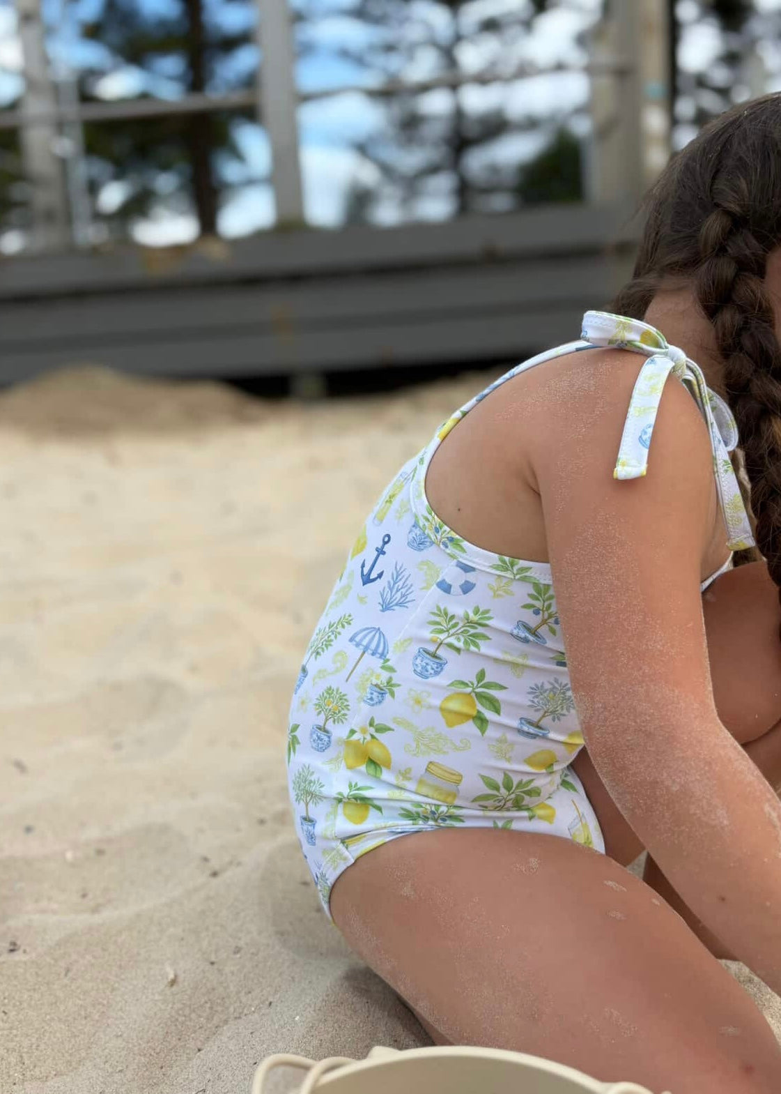 Lemonade - Shoulder Strap Swimsuit