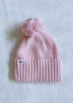 Pom Pom Beanie - Blush
