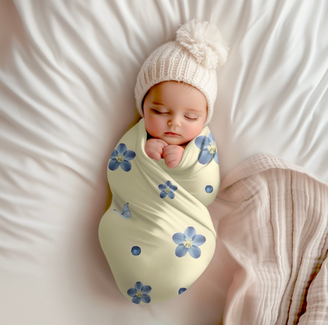 Butter Blossom - Swaddle Wrap