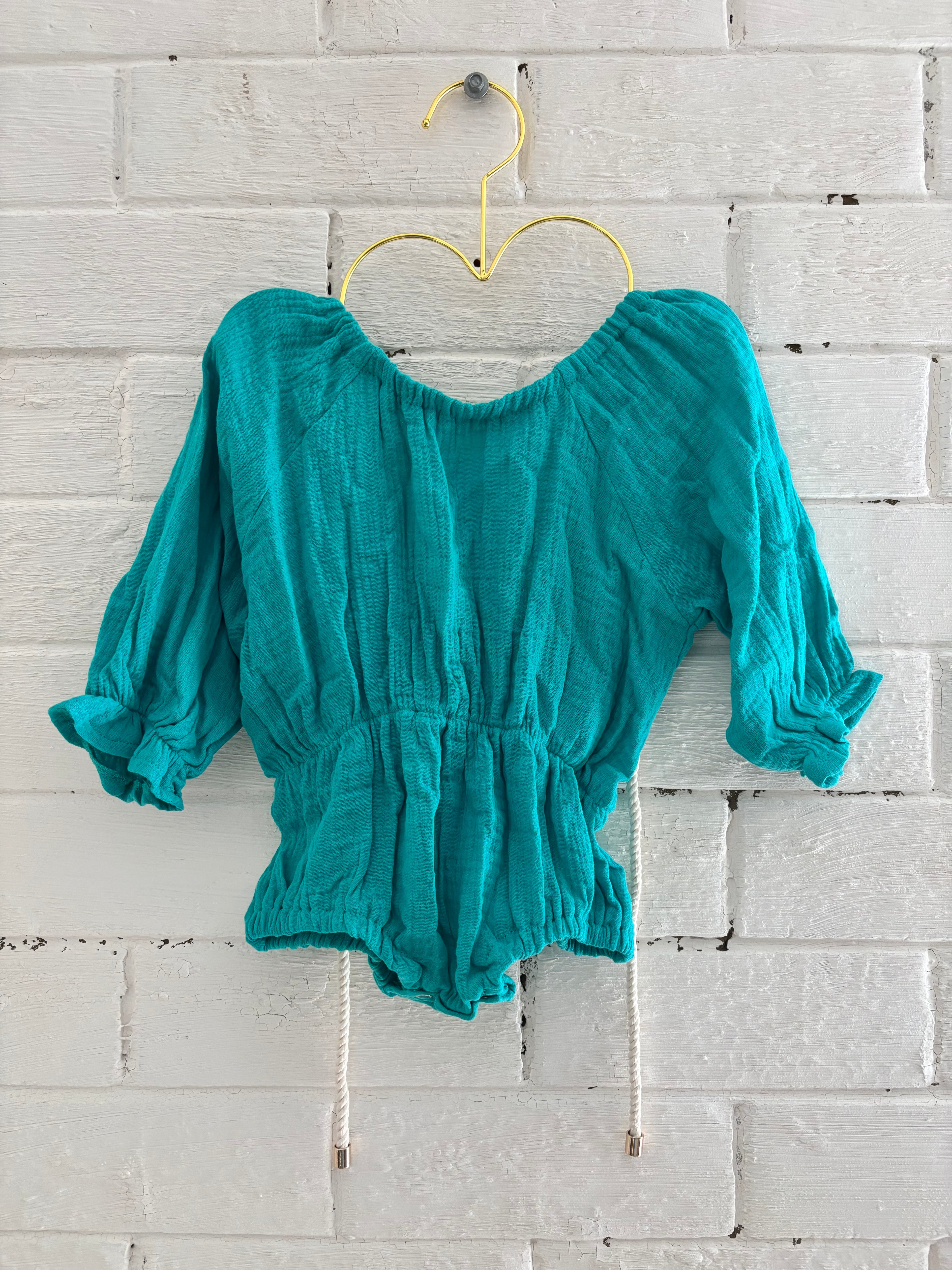 Playsuit - Emerald