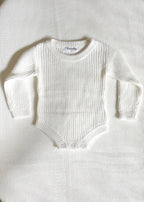 Knitted Bodysuit - Milk