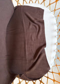 Signature Knitted Blanket - Espresso