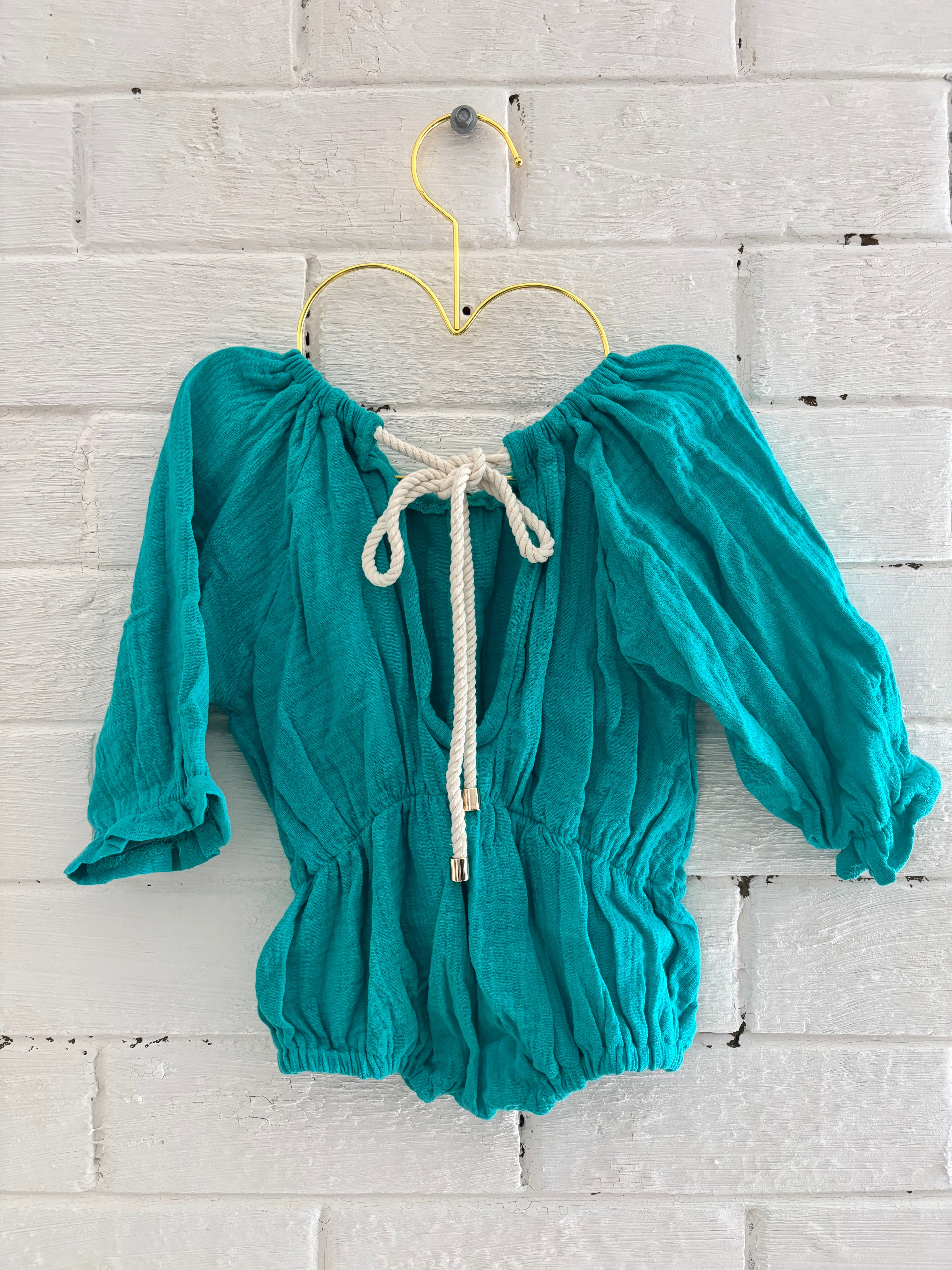 Playsuit - Emerald