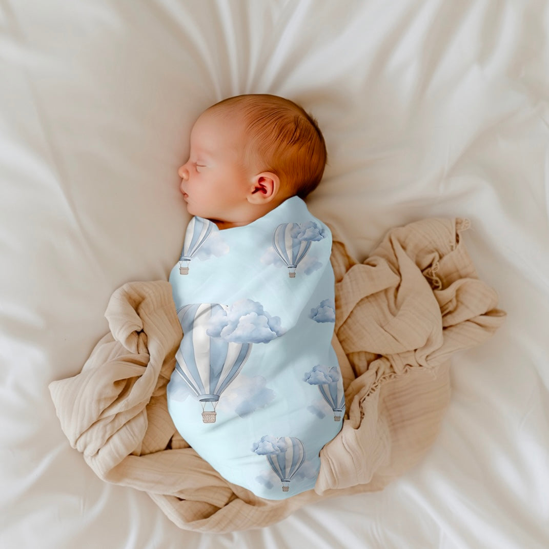 Blue Dreamscape - Swaddle Wrap