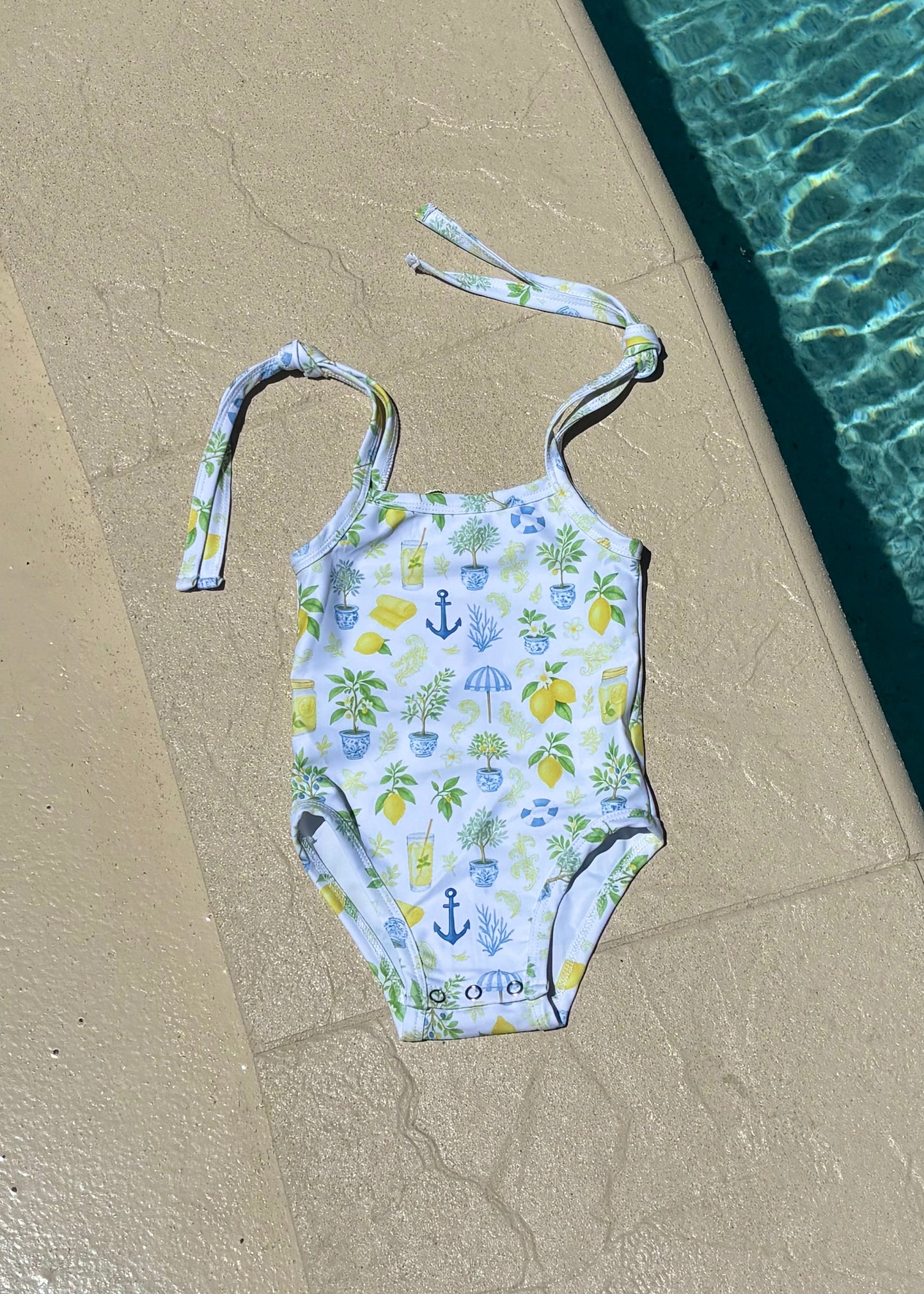 Lemonade - Shoulder Strap Swimsuit