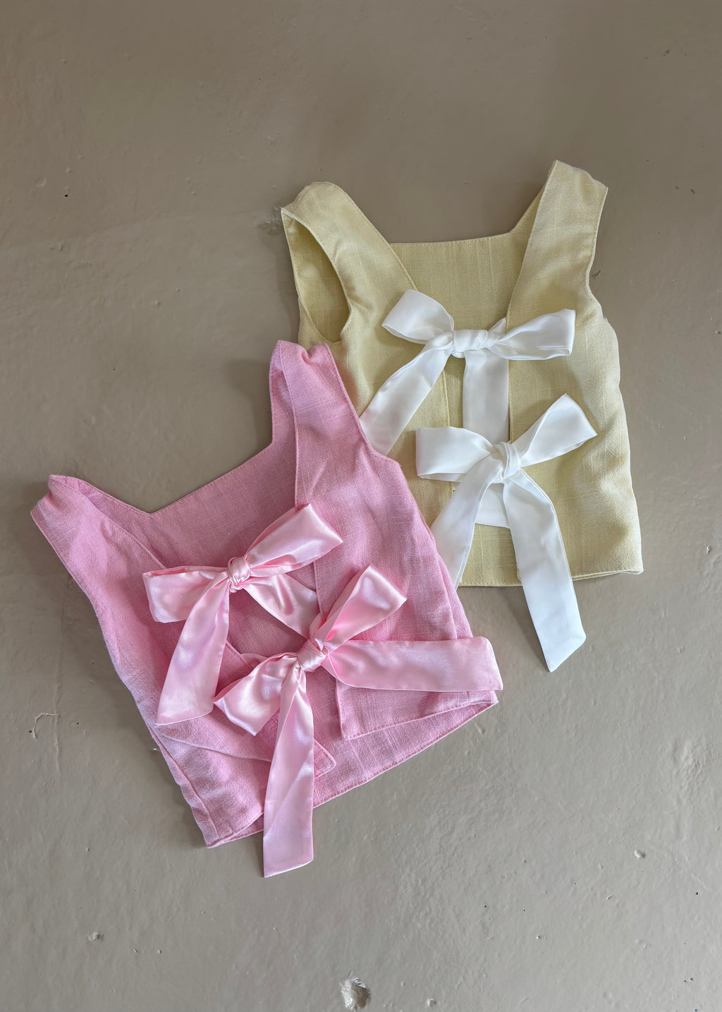 Zayelle Bow Top - Pink