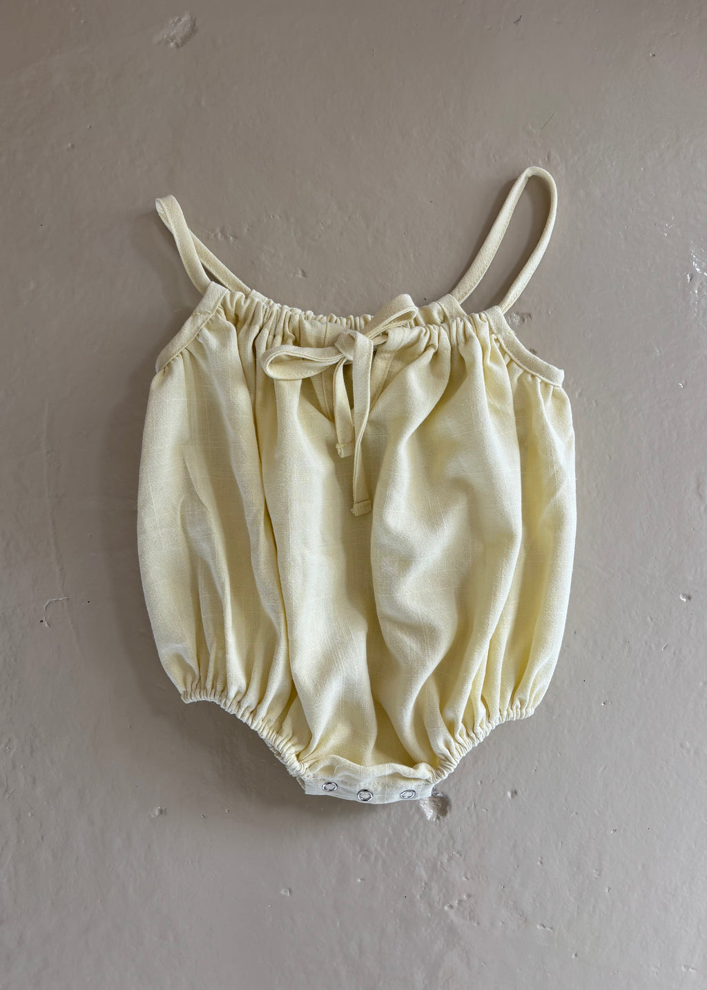 Sabrina Romper - Yellow