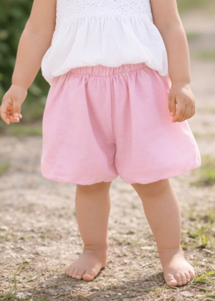 Zayelle Bubble Shorts - Pink