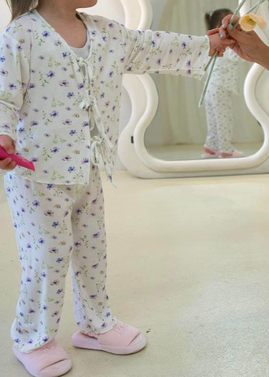Floral - PJ Set Kids