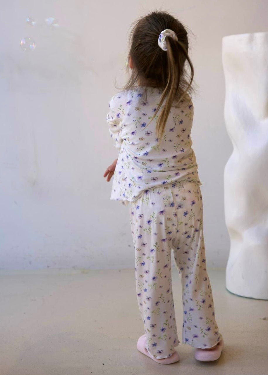 Floral - PJ Set Kids